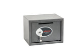 Phoenix Vela Deposit Home and Office Size 2 Safe Key Lock Graphite Grey SS0802KD DD